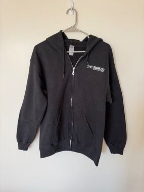 Black Gildan Zip Up Hoodie